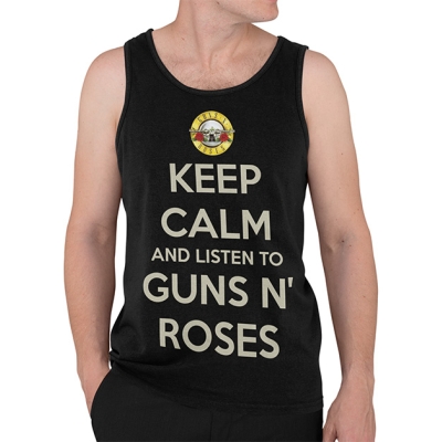 TANK TOP KEEP CALM GUN'S N ROSES